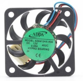 Вентилятор ADDA AD0412HX-K90 40x6мм 12V 0.96W 0.08A