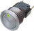 1241.6623.1122000, Переключатель: антивандальный, Пол: 2, SPDT, 3A/250ВAC, IP67, d19мм