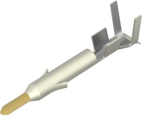 1-770903-0, Контакт, Mini Universal MATE-N-LOK, Штырь, Обжим, 18 AWG, Контакты с Покрытием из Золота