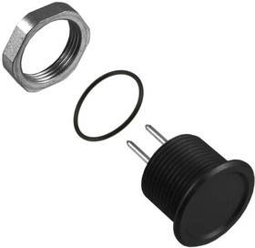 1241.2411.7, Pushbutton Switches PSE SWITCHES M16 BLACK METAL