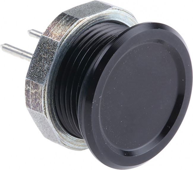1241.2411.7, Pushbutton Switches PSE SWITCHES M16 BLACK METAL