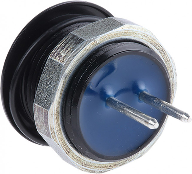 1241.2411.7, Pushbutton Switches PSE SWITCHES M16 BLACK METAL