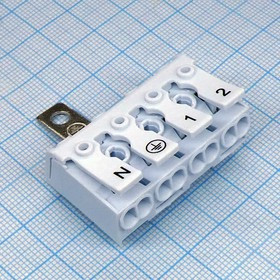 DG238-10.0-04P-19-05A(H), Пружинный клеммник на плату 4 контакта