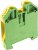 1010400000, 2-Way WPE 16 Earth Terminal Block, 16mm², 14 6 AWG Wire, Screw Down, Wemid Housing, ATEX