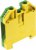1010400000, 2-Way WPE 16 Earth Terminal Block, 16mm², 14 6 AWG Wire, Screw Down, Wemid Housing, ATEX