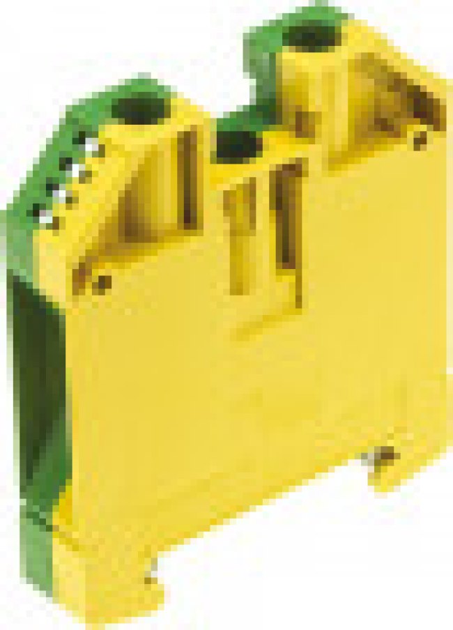 1010400000, 2-Way WPE 16 Earth Terminal Block, 16mm², 14 6 AWG Wire, Screw Down, Wemid Housing, ATEX