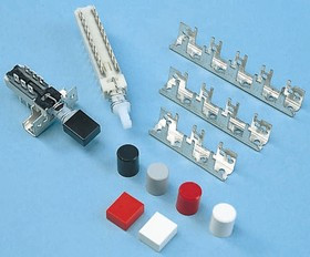 103-2001-001, Push Button Switch, 12.5mm Cutout, DPDT