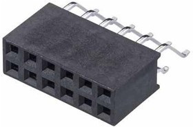 M20-7920642R, PCB Receptacle, Плата - к - плате, 2.54 мм, 2 ряд(-ов), 12 контакт(-ов)