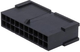 43020-2011, Headers &amp; Wire Housings MicroFit Plug DR 20Ckt Glow Wire