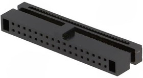 DS1017-01-34NA8, Разъем IDC "мама" PIN 34 IDC шлейф 0,635мм gold flash