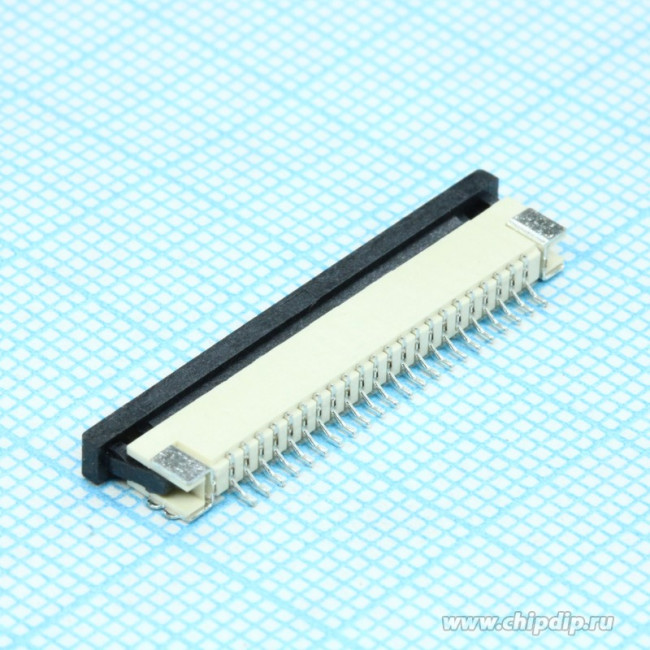 DS1020-07-22VBT1A-, Connector: FFC/FPC; horizontal; PIN: 22; ZIF; SMT; tinned; 30m?; 1mm DS1020-07-22VBT1A-, Connector: FFC/FPC; horizontal; PIN: 22; ZIF; SMT; tinned; 30m?; 1mm