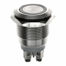 MPI002/TERM/WH, Pushbutton Switches WHITE DOT SCREW TERM