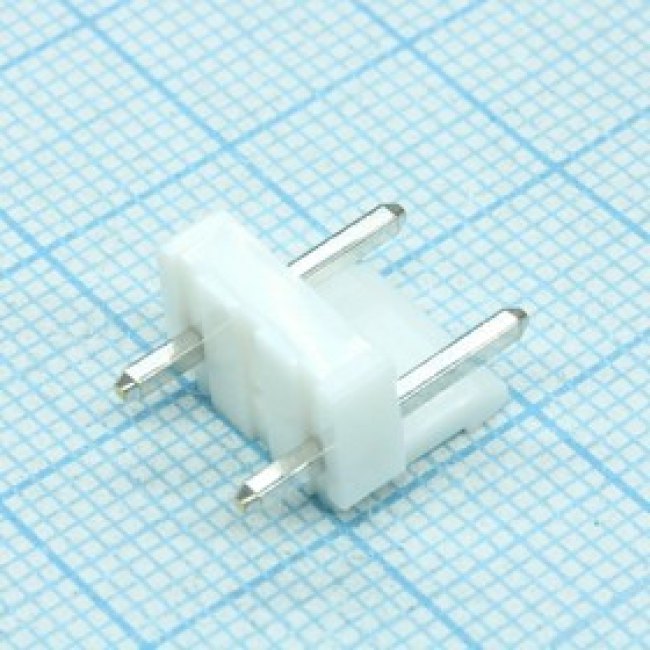 B2P3-VH(LF)(SN), 1x2P VH 1 7.92mm 2 Brass Plugin,P=7.92mm Wire To Board / Wire To Wire Connector ROHS