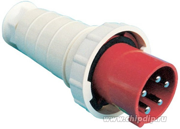 Вилка 015 3Р+РЕ+N 16А 380В IP44 TDM Вилка 015 3Р+РЕ+N 16А 380В IP44 TDM