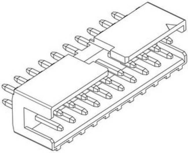 1-2842284-2, Board to Board & Mezzanine Connectors 12P,2MM,SHRD HDR,DRVT,0.76AU,TB 1-2842284-2, Board to Board & Mezzanine Connectors 12P,2MM,SHRD HDR,DRVT,0.76AU,TB