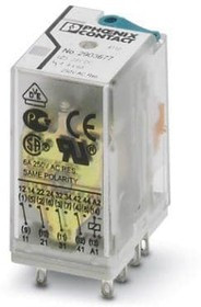 2903676, Industrial Relays Plug-in, 4 PDTs AU 12 V DC