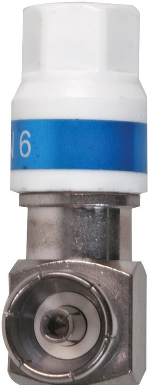 90DEG-IECF-56 5.1, Разъем РЧ / Коаксиальный, Коаксиальный, Прямоугольное Гнездо, Поворотный, 75 Ом, RG6