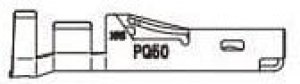 PQ50-1618SCFA, Heavy Duty Power Connectors FEMALE CRIMP CONTACT 16-18AWG