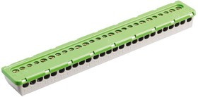 1SPE007715F0745, MISTRAL65 Series Non-Fused Terminal Block, 26-Way, 100A, 6 mm², 16 mm² Wire, Screw Termination