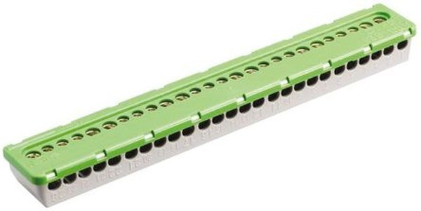 1SPE007715F0745, MISTRAL65 Series Non-Fused Terminal Block, 26-Way, 100A, 6 mm², 16 mm² Wire, Screw Termination