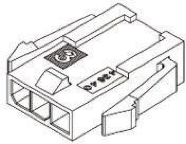 43640-0501, Micro-Fit 3.0 Male Connector Housing, 3mm Pitch, 5 Way, 1 Row