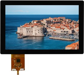 MP010836, TFT ЖК-дисплей, 10.1 ", 1280 x 800 Pixels, WXGA, Ландшафтный, RGB, 12V
