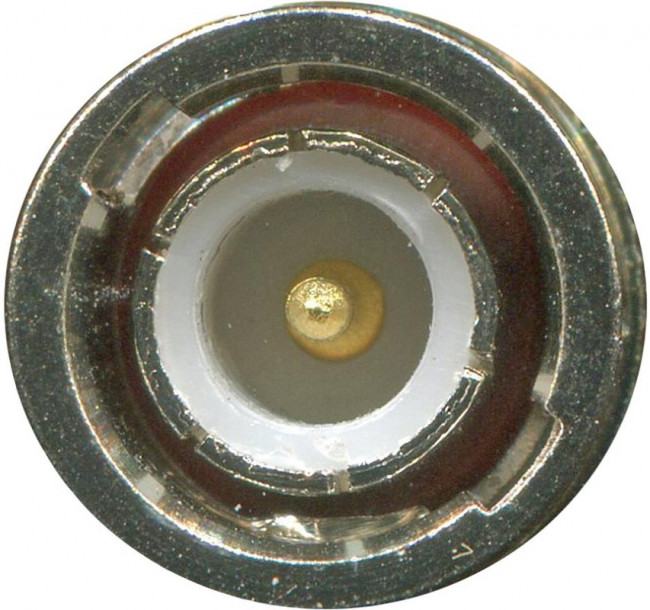 PSG08509, RF / Coaxial Adapter, BNC, Plug, F, Receptacle, Straight Adapter, 50 ohm PSG08509, RF / Coaxial Adapter, BNC, Plug, F, Receptacle, Straight Adapter, 50 ohm