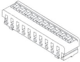 608283306845000, Headers &amp; Wire Housings CONN RCPT HOUSING 2POS 2MM