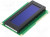 RC2004A-BIW-ESX, Дисплей LCD, алфавитно-цифровой, STN Negative, 20x4, голубой, LED