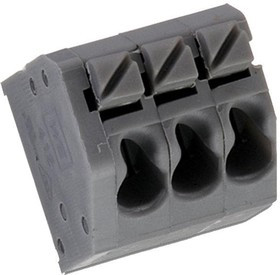 691412120003B, Fixed Terminal Blocks WR-TBL 3POS 3.5mm 6A 300V 14-20AWG