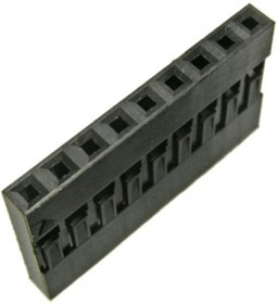 BLS-9 (DS-1071 - 1x9), Гнездо на кабель 1х9 с контактами 2.54мм