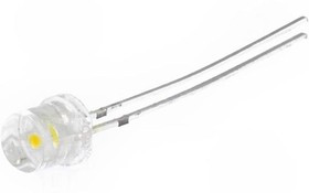 OSM5DK5MC1B, LED; 5mm; white warm; 100?140mcd; 120°; Front: recessed; 2.9?3.6V