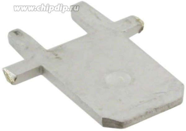 62650-1 (TA-M) (36621LB), Наконечник ножевой 6.3мм плат. пайка