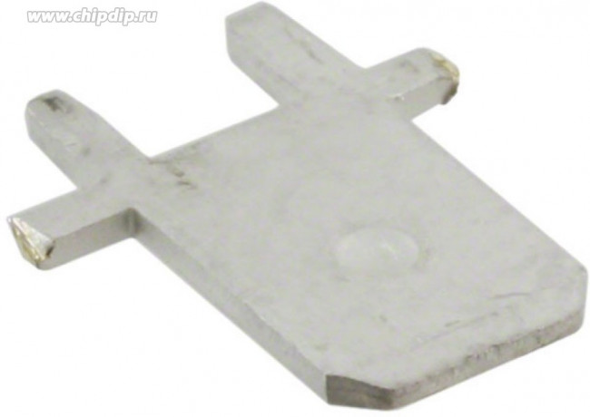 62650-1 (TA-M) (36621LB), Наконечник ножевой 6.3мм плат. пайка