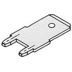 62650-1 (TA-M) (36621LB), Наконечник ножевой 6.3мм плат. пайка