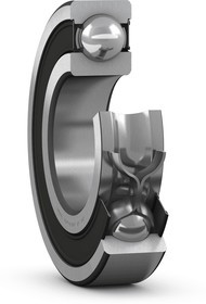 6403-2RS1 Single Row Deep Groove Ball Bearing- Both Sides Sealed 17mm I.D, 62mm O.D