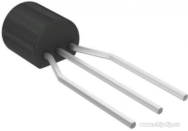BC547BTA, Транзистор NPN 45В 0.1А 0.63Вт [TO-92]