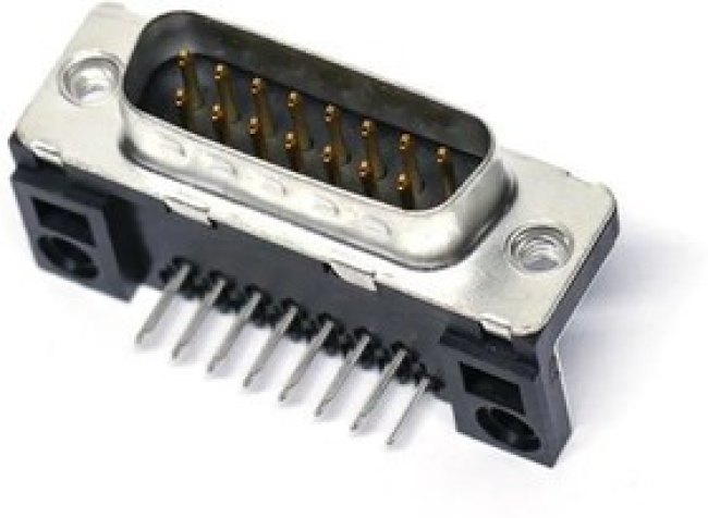 D15P13B6UX00LF, D-Sub Standard Connectors DSUB R/A STB 15P D15P13B6UX00LF, D-Sub Standard Connectors DSUB R/A STB 15P