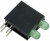 553-0122F, LED Circuit Board Indicators HI EFF GREEN DIFF