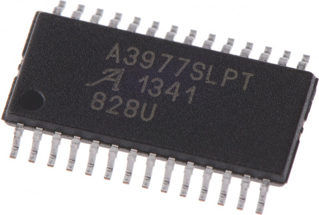 A3977SLPTR-T, DMOS-драйвер шагового двигателя с переводчиком [TSSOP-28]