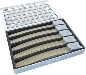 LAE1BCHIP0603KFE96, Комплект резисторов, по 50 штук каждого, 122 значения, 0603 чип-резисторы