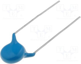 CY1Y-2N2, Конденсатор керамический, Y1, 2,2нФ, Y5V, ±20%, THT, 10мм, 400VAC