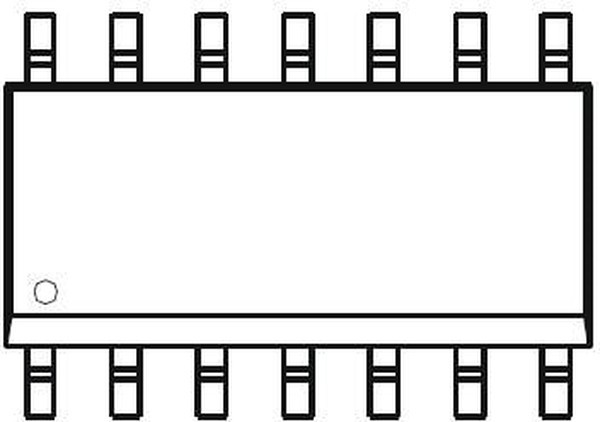 74AHC125S14-13, Buffers &amp; Line Drivers QUAD 3-STATE BUFFERS OE LOW 8mA VCC 4.5V