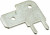 726387-2, FASTON .250 Uninsulated Male Spade Connector, PCB Tab, 6.3 x 0.8mm Tab Size 726387-2, FASTON .250 Uninsulated Male Spade Connector, PCB Tab, 6.3 x 0.8mm Tab Size