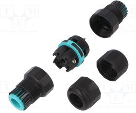 THB.391.A2A, Разъем: питания AC, зажим под винт, TH391, 7-12мм, 0,5-4мм2, 450В