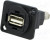 CP30208NMB, Адаптер USB, Гнездо USB Типа A, Гнездо USB Типа A, USB 2.0, FT Series
