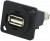 CP30208NMB, Адаптер USB, Гнездо USB Типа A, Гнездо USB Типа A, USB 2.0, FT Series