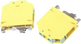 0790527, 2-Way Earth Terminal Block, 26 10 AWG Wire, Screw Down, Polyamide Housing