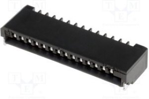 14FMN-SMT-A-TF, Разъем: FFC (FPC), горизонтальный, PIN: 14, NON-ZIF, SMT, 0,5А, 1мм