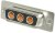 LCC17-A3W3PM-2N0, D-Sub Mixed Contact Connectors DSUB CONNECTOR